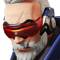Soldier: 76 - Damage hero portrait